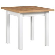 Jedálenský stôl Max 8 - biela/dub wotan