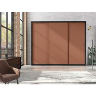 Priestranná šatníková skriňa Frama 255 cm - saharský piesok - 01