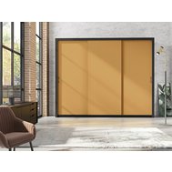 Šatníková skriňa Frama 255 cm - toffee - 01