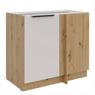 Spodná rohová skrinka Solea 105 NF 1F BB - kašmír/dub artisan 01