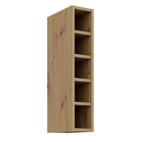 Horný úzky regál Solea 15 G-72 OTW - dub artisan 01