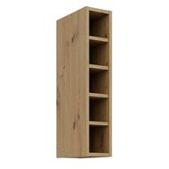 Horný úzky regál Solea 15 G-72 OTW - dub artisan 01