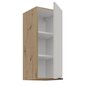 Úzka horná kuchynská skrinka Solea 30 G-72 1F - kašmír/dub artisan 02