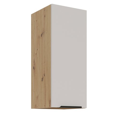 Úzka horná kuchynská skrinka Solea 30 G-72 1F - kašmír/dub artisan 01