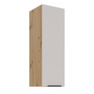 Vysoká kuchynská skrinka Solea 30 G-90 1F - kašmír/dub artisan 01