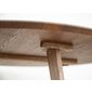 Dubový konferenčný stolík Orbetello 90 cm - tabakový dub 04