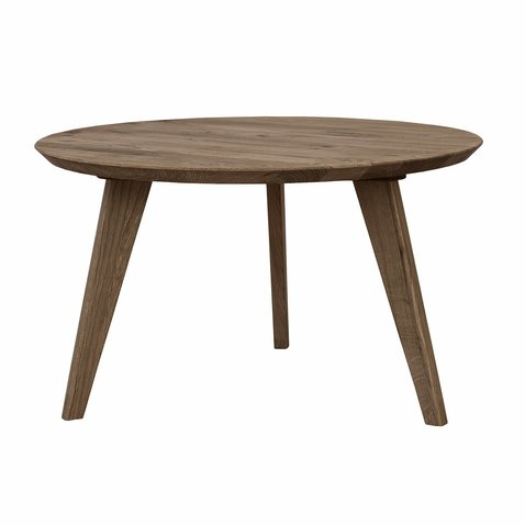 Dubový konferenčný stolík Orbetello 70 cm - tabakový dub 01