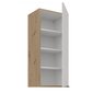 Vysoká horná jednodverová skrinka Solea 40 G-90 1F - kašmír/dub artisan 02