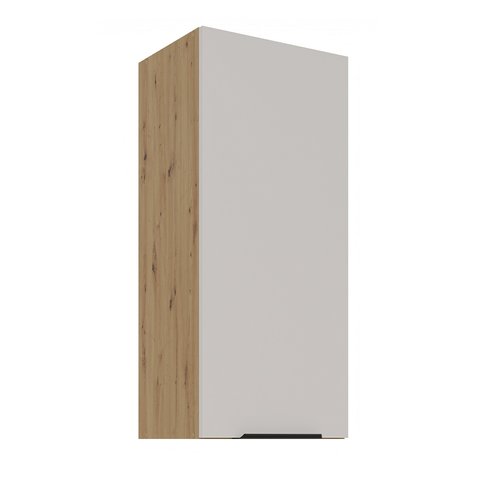 Vysoká horná jednodverová skrinka Solea 40 G-90 1F - kašmír/dub artisan 01