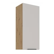 Vysoká horná jednodverová skrinka Solea 40 G-90 1F - kašmír/dub artisan 01