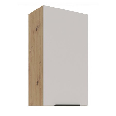 Vysoká horná kuchynská skrinka Solea 50 G-90 1F - kašmír/dub artisan 01