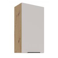 Vysoká horná kuchynská skrinka Solea 50 G-90 1F - kašmír/dub artisan 01