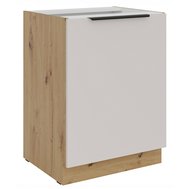 Spodná skrinka Solea 60 D 1F BB - kašmír/dub artisan 01