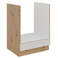 Spodná skrinka na vstavanú troubu Solea 60 D GAZ BB - kašmír/dub artisan 01