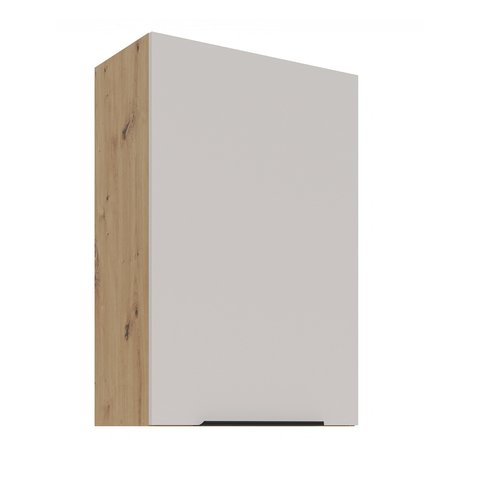 Vysoká horná široká skrinka Solea 60 G-90 1F - kašmír/dub artisan 01