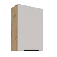 Vysoká horná široká skrinka Solea 60 G-90 1F - kašmír/dub artisan 01