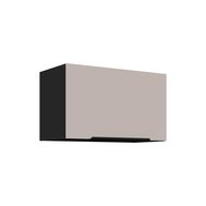 Horná výklopná skrinka 60 GU-36 Arona - kašmír/čierny mat 01