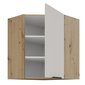 Horná rohová skrinka Solea 60x60 GN-72 1F - kašmír/dub artisan 02