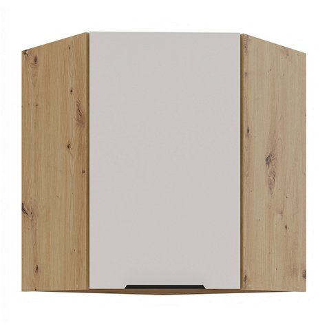 Horná rohová skrinka Solea 60x60 GN-72 1F - kašmír/dub artisan 01