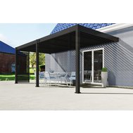 Bioklimatická pergola Intro plus 6 x 3 m - do steny - 01