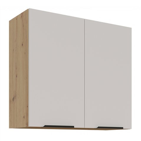 Horná dvojdverová skrinka Solea 80 G-72 2F - kašmír/dub artisan 01