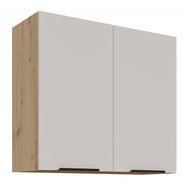 Horná dvojdverová skrinka Solea 80 G-72 2F - kašmír/dub artisan 01