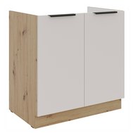 Drezová skrinka Solea 80 ZL 2 BB - kašmír / dub artisan 01