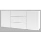 Minimalistická komoda Ava - biela 03
