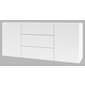 Minimalistická komoda Ava - biela 04