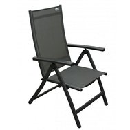 Záhradné polohovacie kreslo Active - antracit - 01