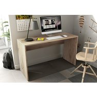 Písací stôl Agapi dub grand – lamino, minimalistický, bez zásuviek 01