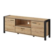 TV stolík Aktiv 180 cm - dub taurus / čierna 02