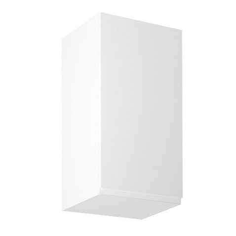 Kuchynská skrinka Aspen G40-P - biela / biely lesk - pravé prevedenie - 01