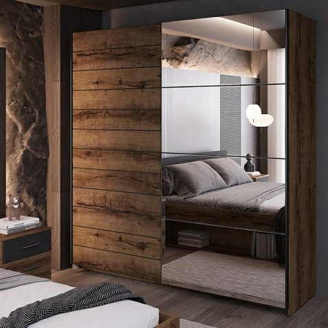 Moderná šatníková skriňa Beta