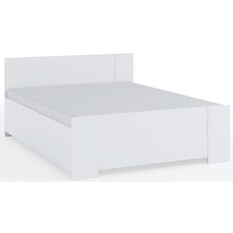 Dvojlôžková posteľ Bono - 160x200 cm - biela 01