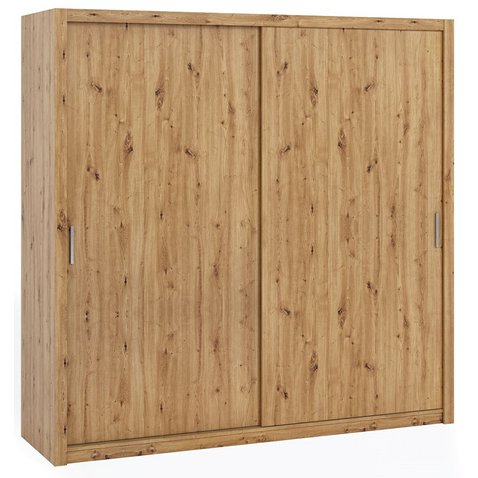Šatníková skriňa Bono 220 cm - dub artisan - 01