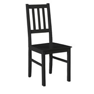 Jedálenská stolička Bos 4 D - čierna