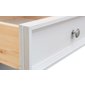 Malý TV stolík z masívneho dreva Belluno Elegante 1 - biela 03
