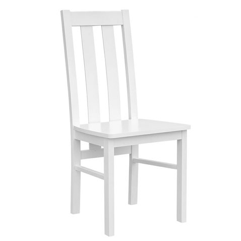 Celodrevená jedálenská stolička Belluno Elegante 1 - biela DRM KT10/36SB