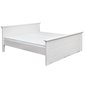 Masívna dvojlôžková posteľ Belluno Elegante 4 - 180 x 200 cm - biela 02