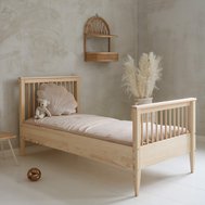Masívna detská posteľ Boho 3 - 90 x 190 cm / prírodná borovica