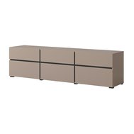 TV stolík Cross 180 cm - congo / čierna 03