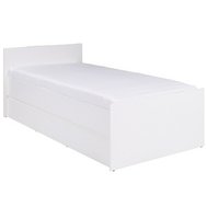 Jednolôžková posteľ Cosmo C15 90 cm - biela