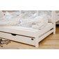 Poschodová posteľ z masívu borovice Luk 80 x 180 cm - biela - 04