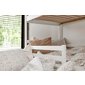 Poschodová posteľ z masívu borovice Luk 80 x 200 cm - biela - 09