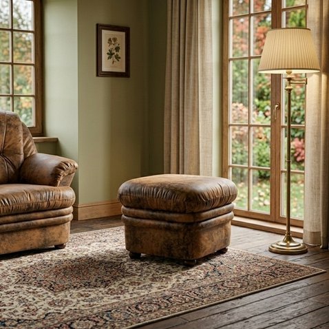 Čalúnená taburetka Dubai 01