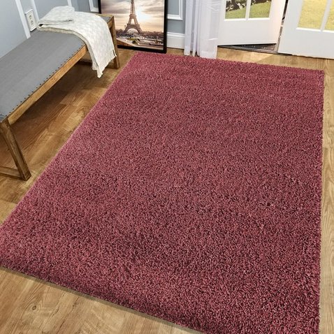 Kusový koberec Santo červená - 160 x 230 cm - 01
