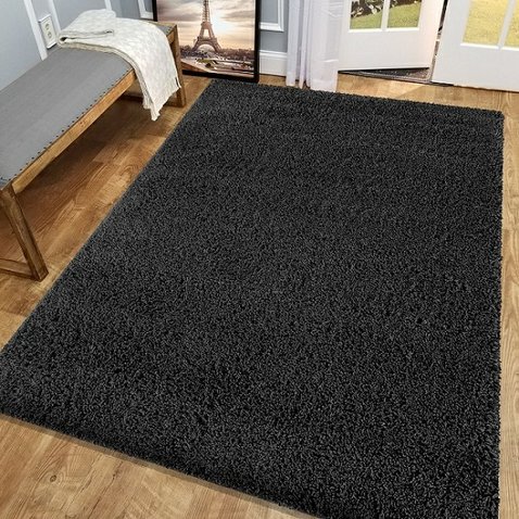 Veľký kusový koberec Santo antracit - 200 x 290 cm - 01
