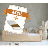 Výhodný set: detská posteľ Basic Love Plus 140 x 200 s úložným priestorom 01