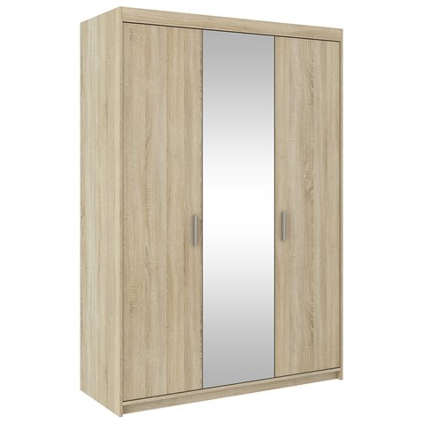 Moderná trojdverová skriňa Elena - dub sonoma - 01